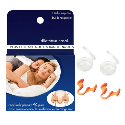 Clip Nasal Anti-Ronflement Respiralys – Sommeil Paisible & Respiration Optimisée